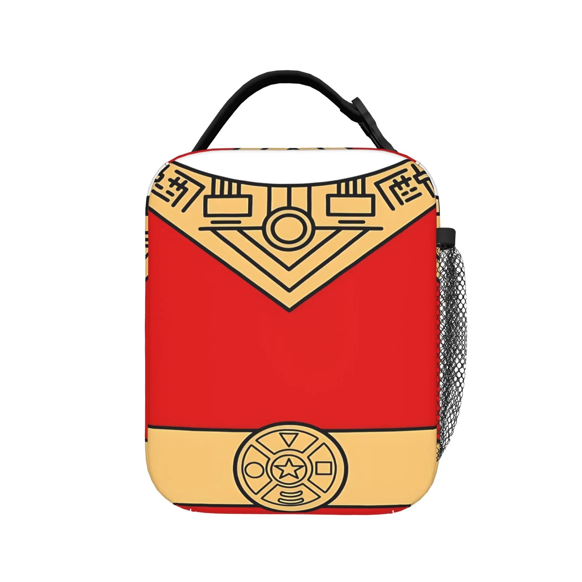Zeo Red Power Rangers, Reusable Thermal Bag, Lunch Container, Lunch Bag, Food Bag, Office Bag