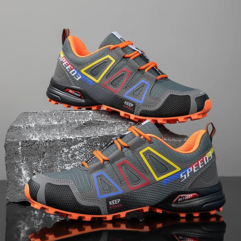 Scarpe da trekking da uomo Outdoor Off-road antiscivolo per il tempo libero Scarpe da ginnastica da campeggio in montagna Scarpe da trekking da viaggio ammortizzanti comode unisex