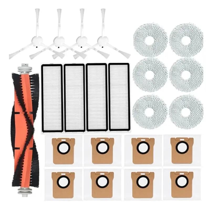 A04G-23PCS Per Robot Aspirapolvere X10+ X10 Plus B101GL Ricambi Accessori Spazzola Principale Spazzola Laterale Filtro HEPA Panno Mop Sacchetto Raccoglipolvere