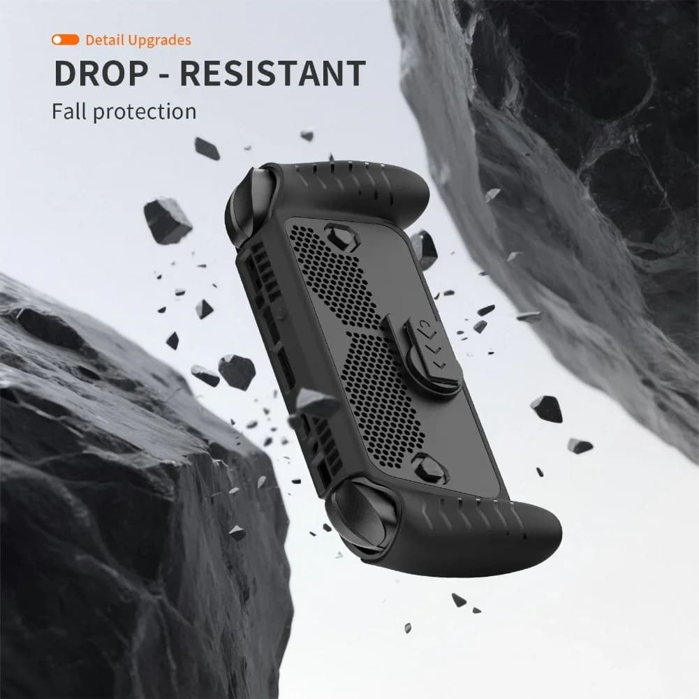 Per ROG Per Xbox Ally X 7 "Custodia protettiva con supporto per TPU Soft Shell Console di gioco portatile Custodia protettiva Accessorio da gioco