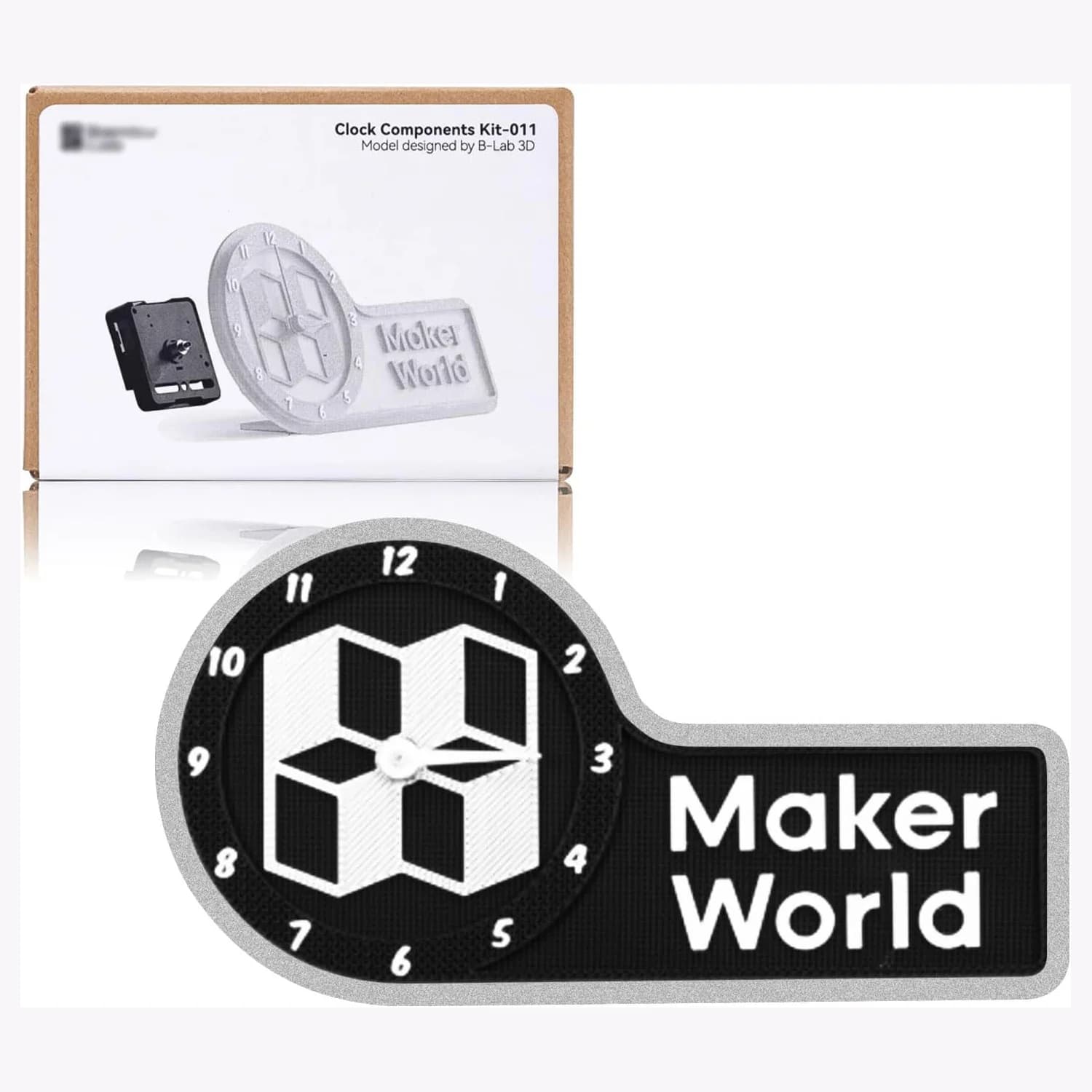 For Bambu Lab Makerworld MH011 3D Printing Watch Creative Model Components 3D Printer DIY Parts
