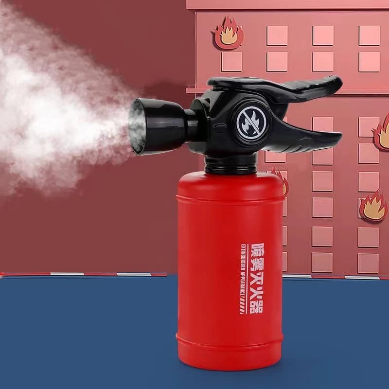 2024 nuova simulazione Mini Spray Water Mist estintore plastica casa dei giochi per bambini Puzzle di sicurezza antincendio giocattolo per la prima educazione