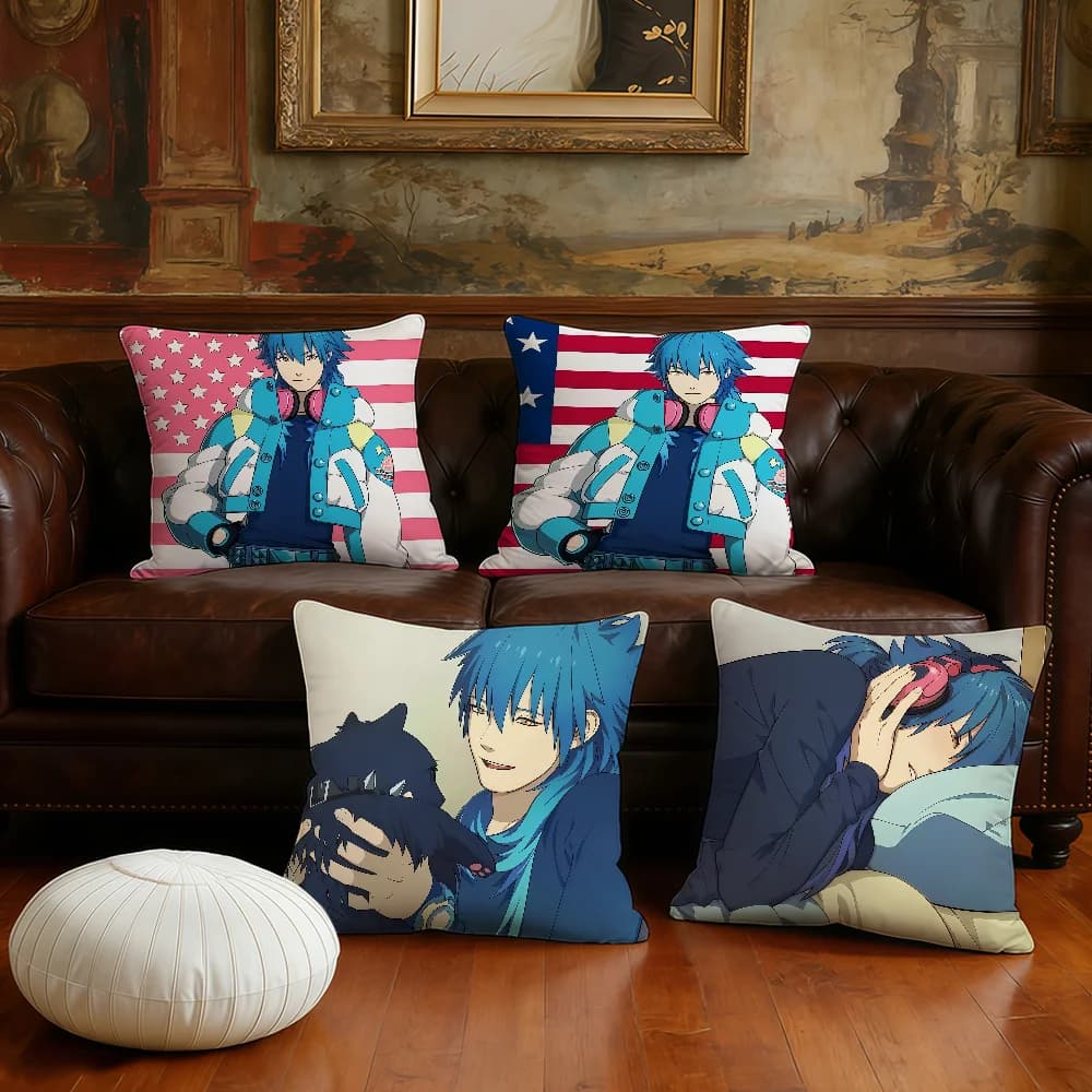 Fanart game anime A-aoba S-seragaki cushion cover Printed Pillow Unique Home Decor Sofa cushion cover, home decoration