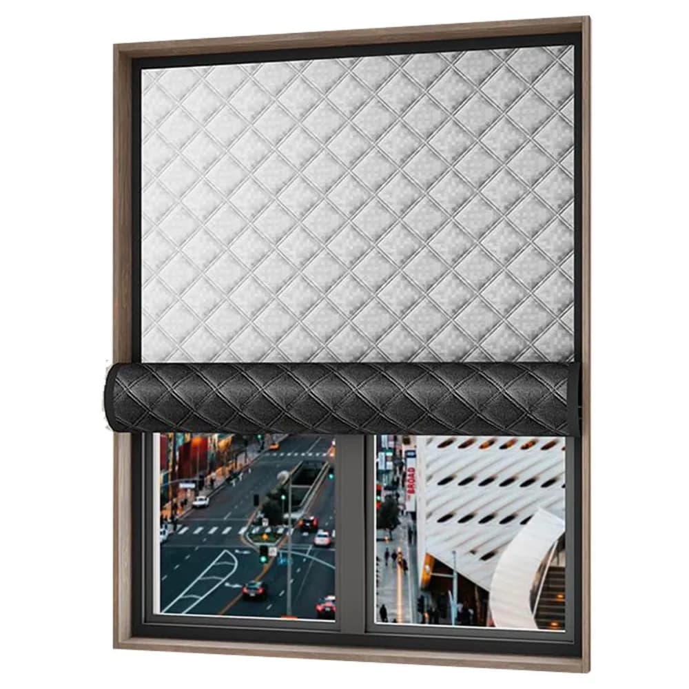 Self-Adhesive Soundproof Curtains Insulation Film Windproof Blackout Curtains Noise Reduction Cold and Heat Insulation