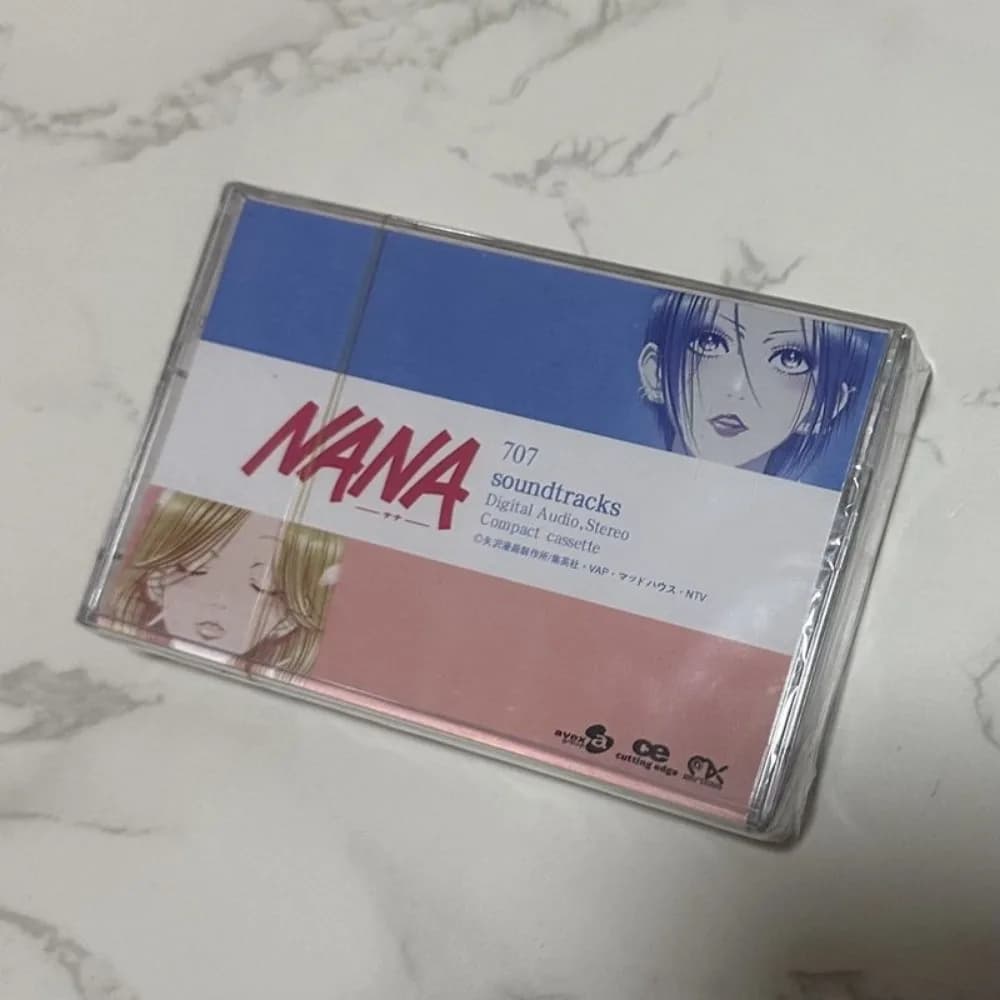 Nuova Cassetta Audio Sigillata con Suoni Classici di Anime, Brani Emozionali Rock & J-Pop, Melodie Nostalgiche in Stile Vintage