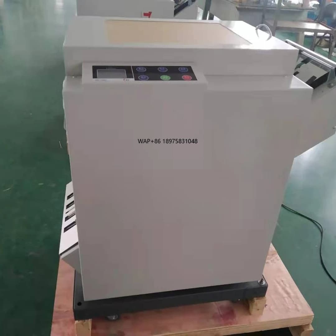 Macchina Piegatrice Automatica di Alta Qualità per Carta, Cucitrice e Formatrice di Opuscoli - Prezzo