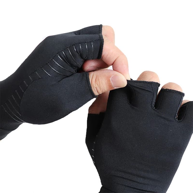 1 Paio di Guanti Compressivi per Artrite, Supporto per Polso, Sollievo dal Dolore Articolare, Tutore per Mani, Terapia per Uomini e Donne, Guanti Compressivi