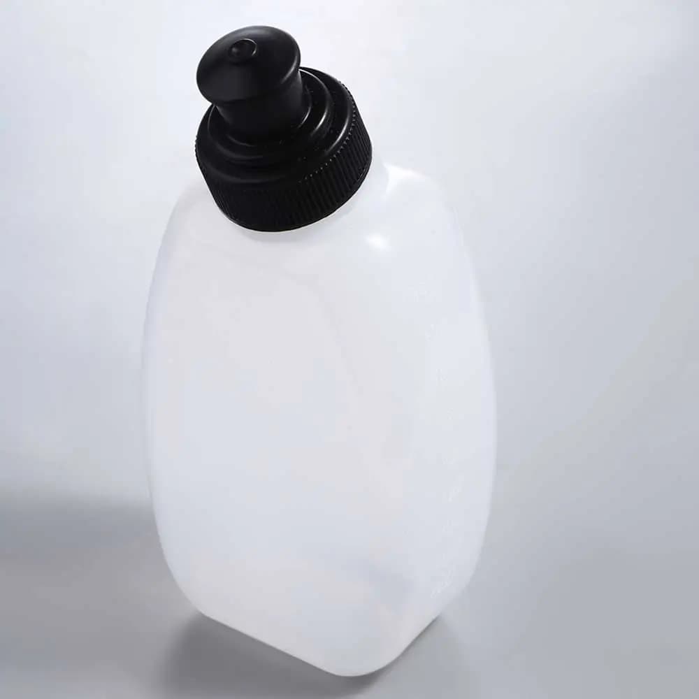 Borraccia Sportiva Portatile in Plastica da 280ML, Impermeabile, con Cintura, per Corsa e Ciclismo