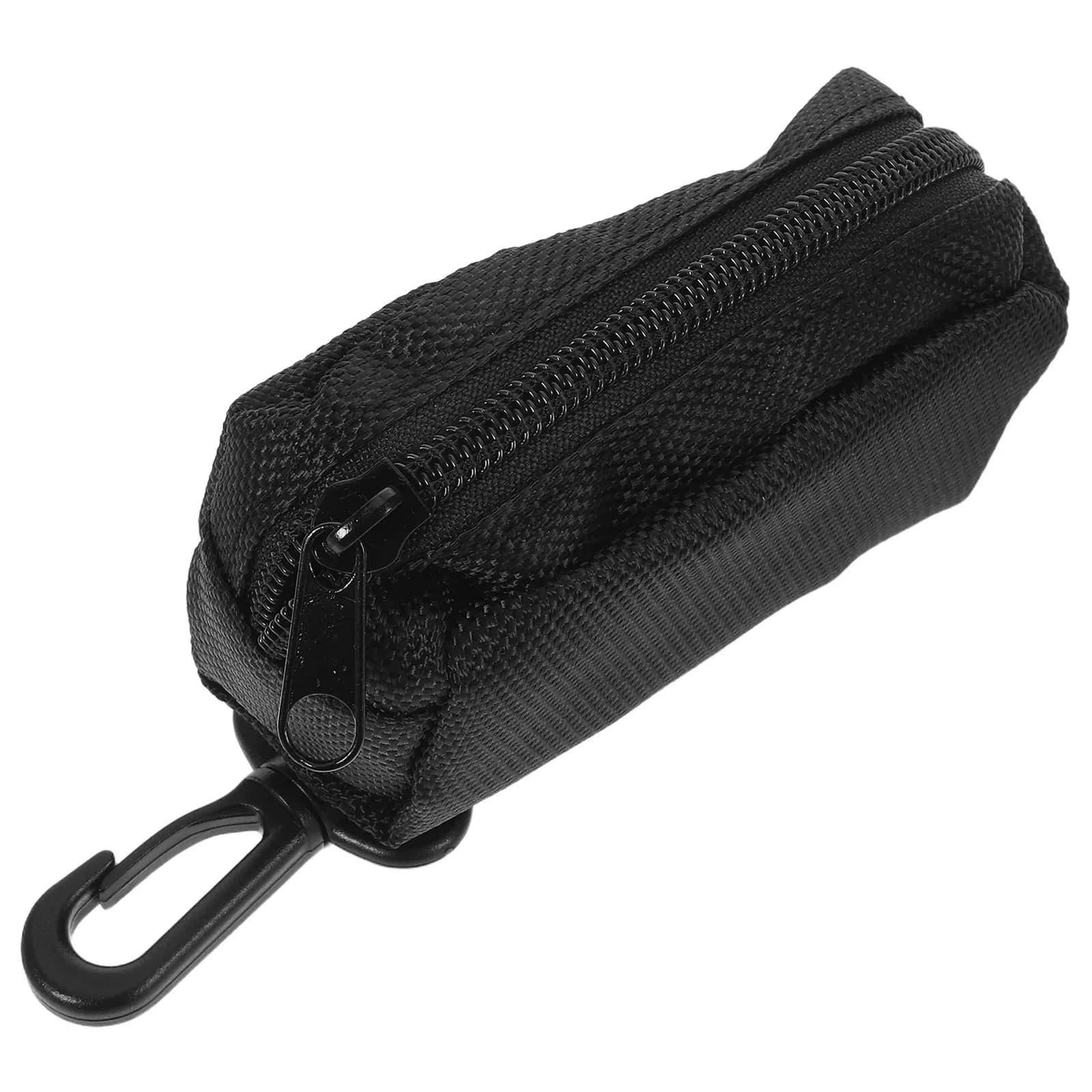 Golf Waist Ball Bag Portable Organizer Zippered Storage Holder Pouch for Golf Tees Balls Accessories on Course