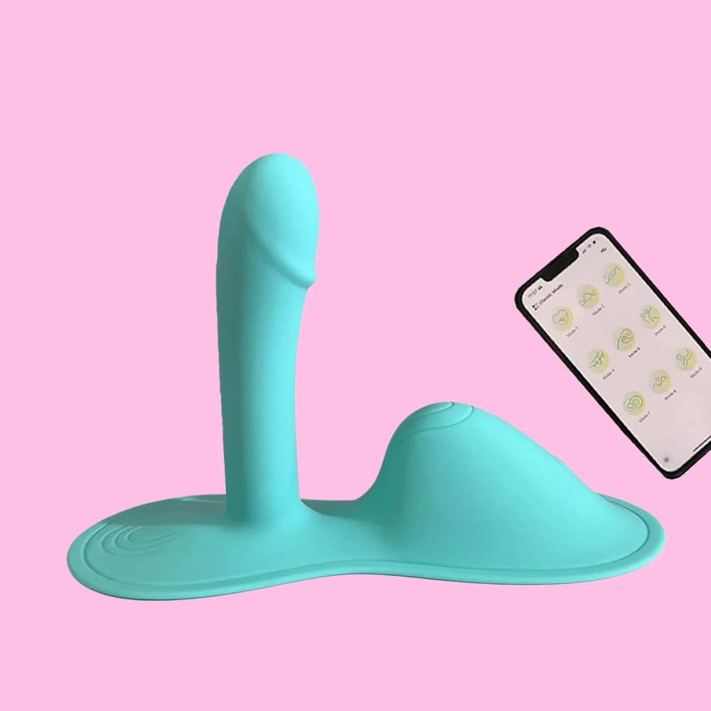 Wireless Adult Vibrator, Sexual Toys, Electrostimulator, Silicone Muscular Massage and Dildo 18+ Strap-on