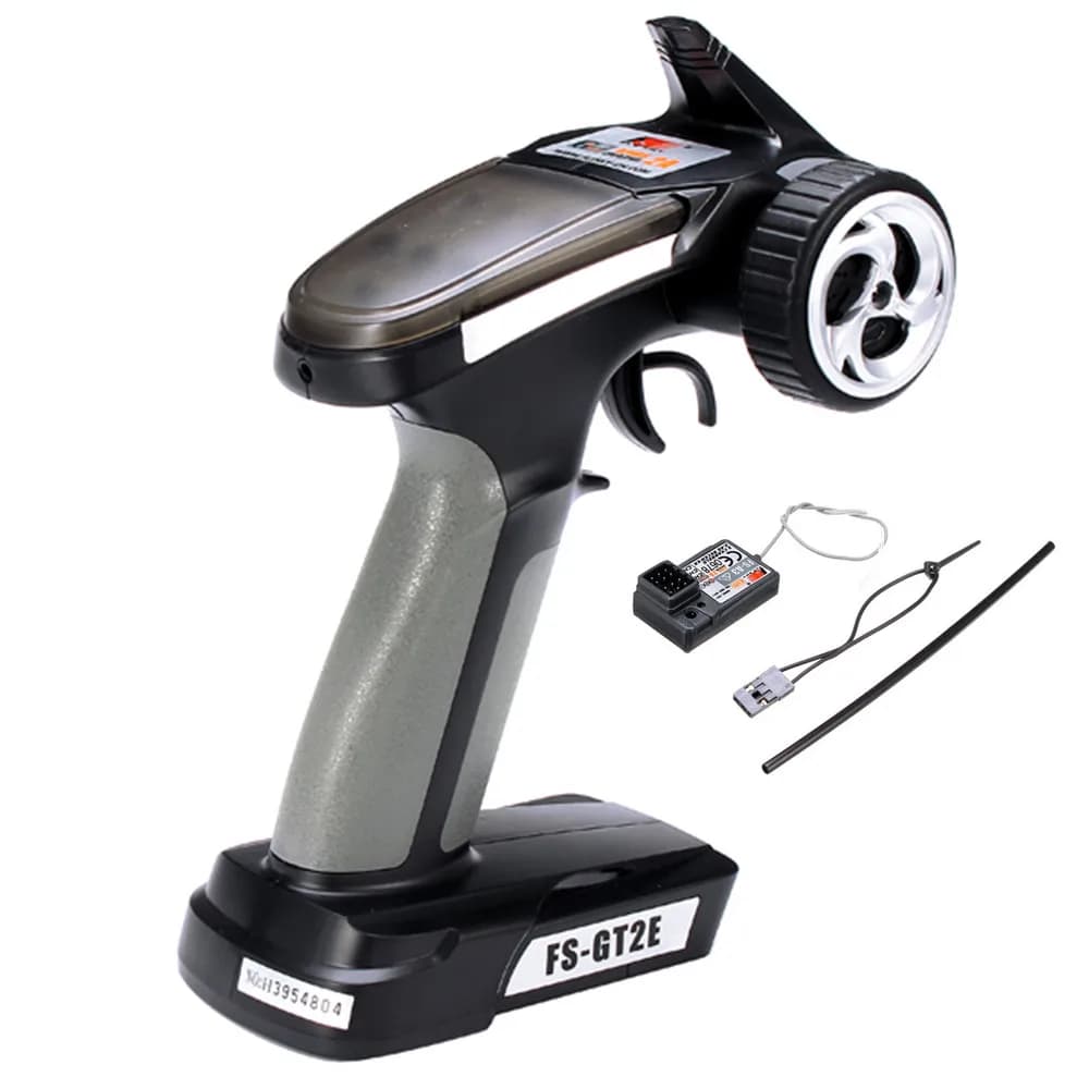 FLYSKY FS-GT2E AFHDS 2A 2.4G 2CH Remote Transmitter with FS-A3 Receiver