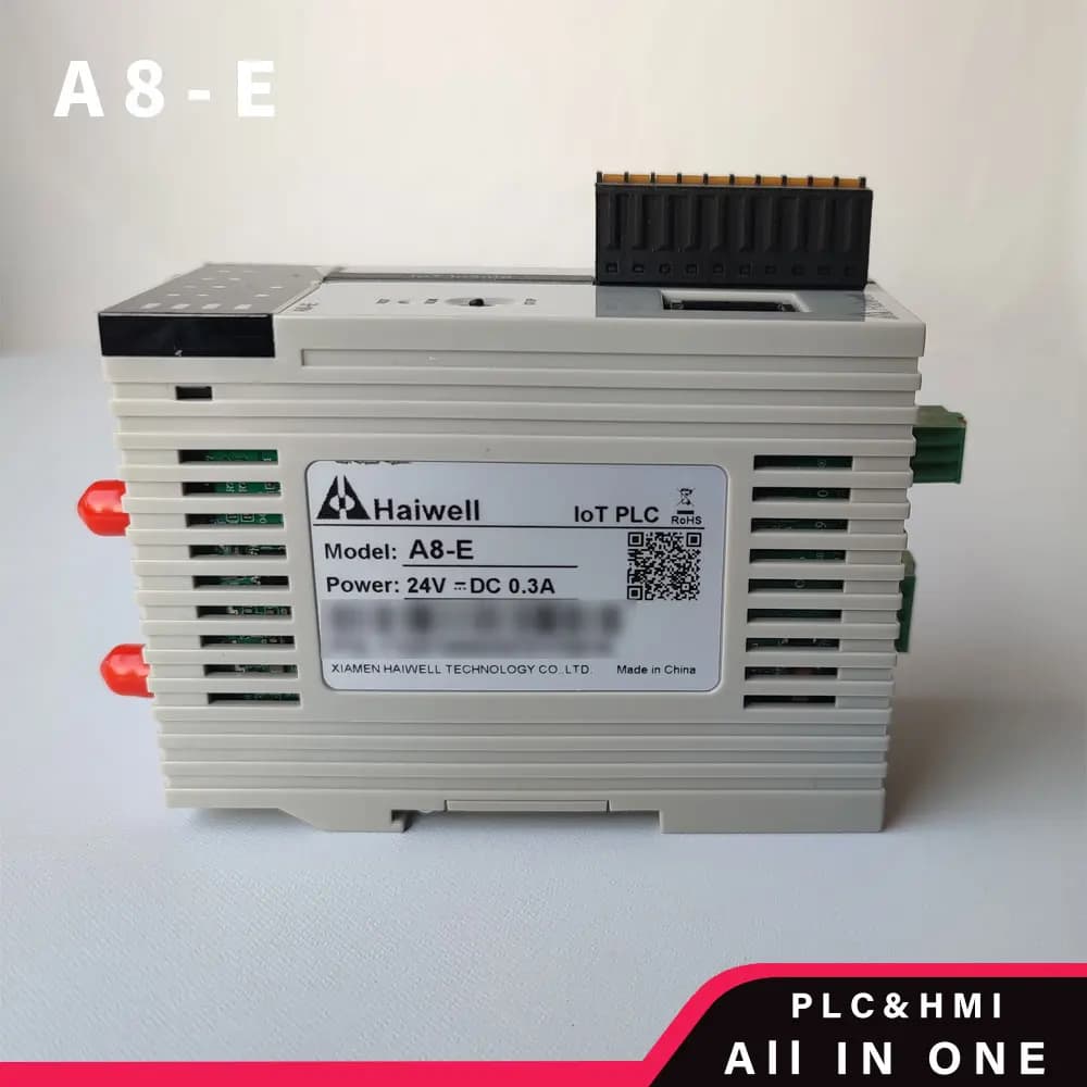 Haiwell A8 Intelligent PLC Gateway Use Mobile Phone As A HMI Tablet Computer TV