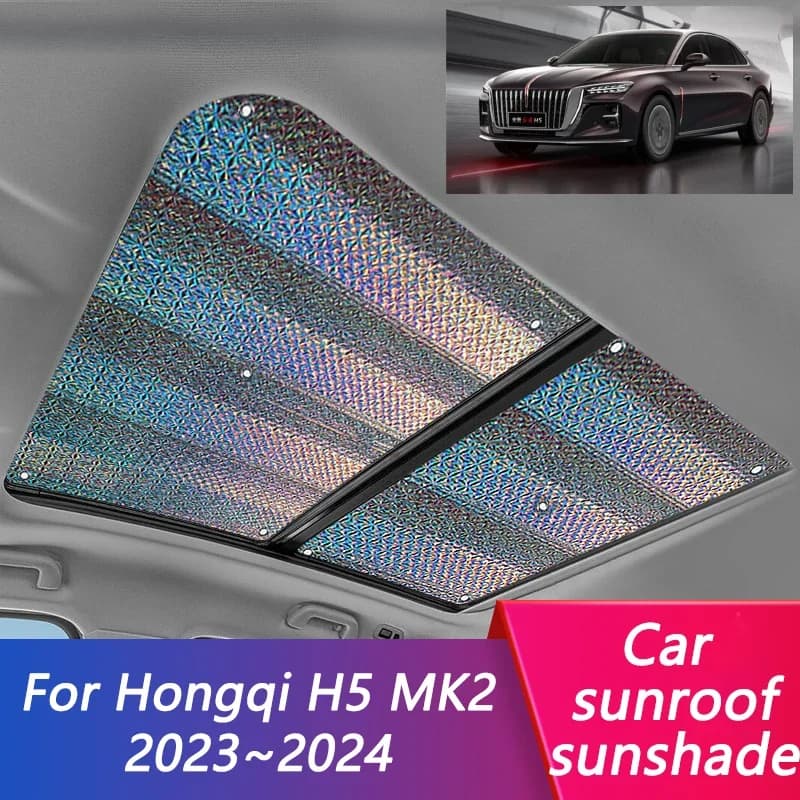 Parasole per auto a copertura totale per Hongqi H5 MK2 Ousado 2023 2024 parasole per auto parasole protezione anti-uv adesivo per parabrezza