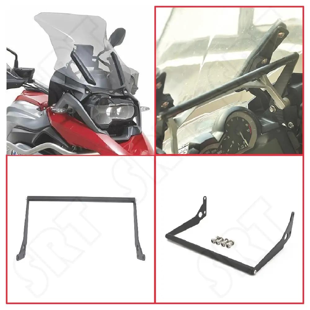Per BMW R1250GS ADV R1200GS LC GS R1200 R1250 Adventure 2014-2022 Moto di Navigazione GPS Smart Phone Adattare Base Staffa di Montaggio