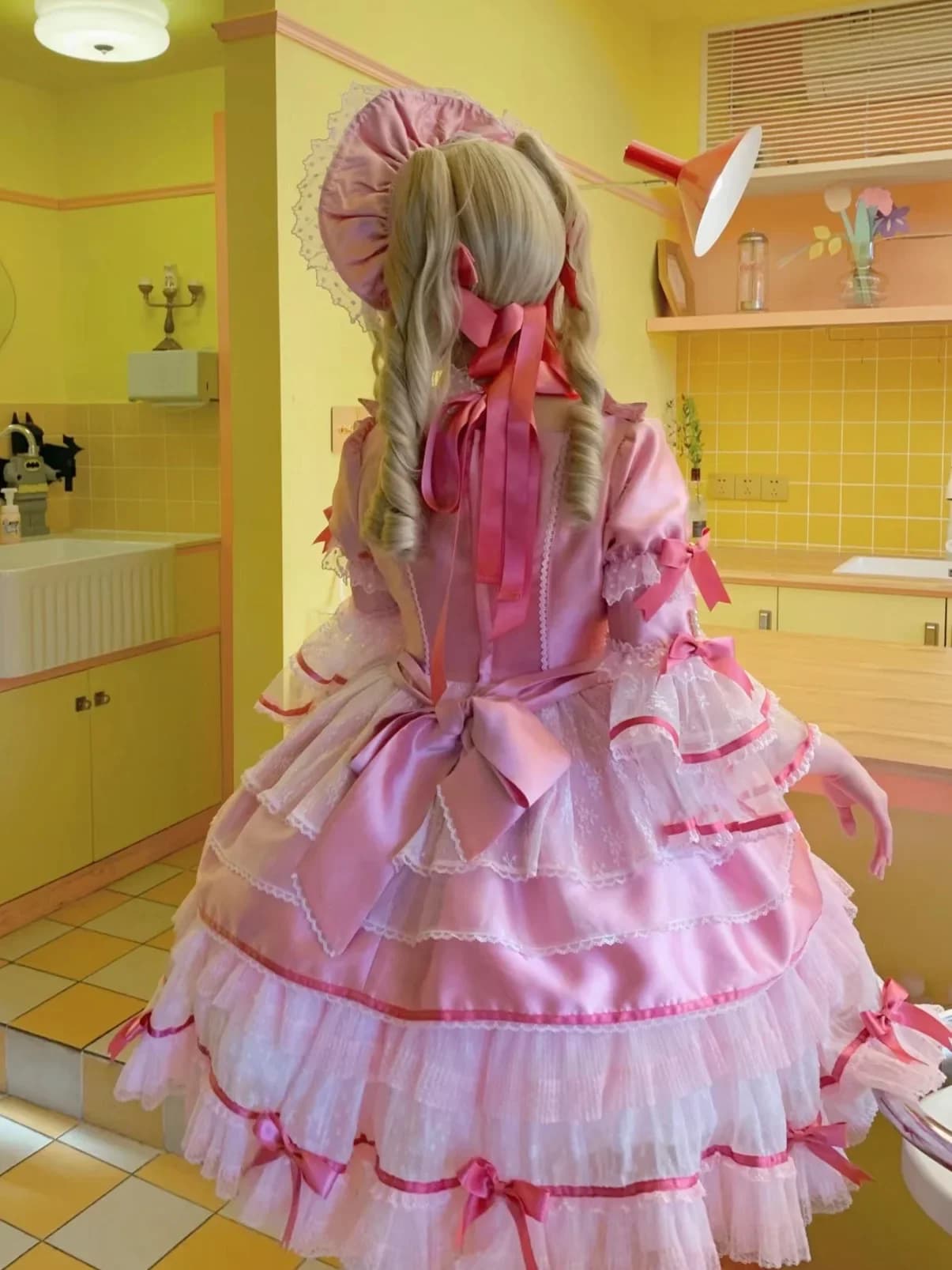 Nuovo Abito di Design Lolita, Splendido Vestito da Principessa, Set per Eventi di Carnevale, Moda e Spettacoli
