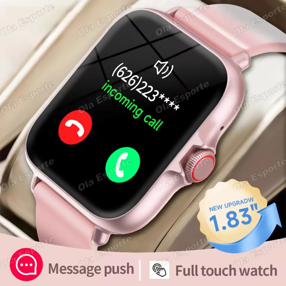 2026 Nuovo Smart Watch Chiamata wireless Promemoria messaggio Bracciale intelligente Frequenza cardiaca Pressione sanguigna/Monitor di ossigeno Smartwatch esterno