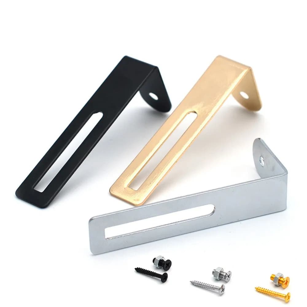 Plettro per chitarra Supporto per staffa per battipenna Archtop e vite per chitarra elettrica Corpo solido per chitarre Les Paul Fit Gibson LP con viti