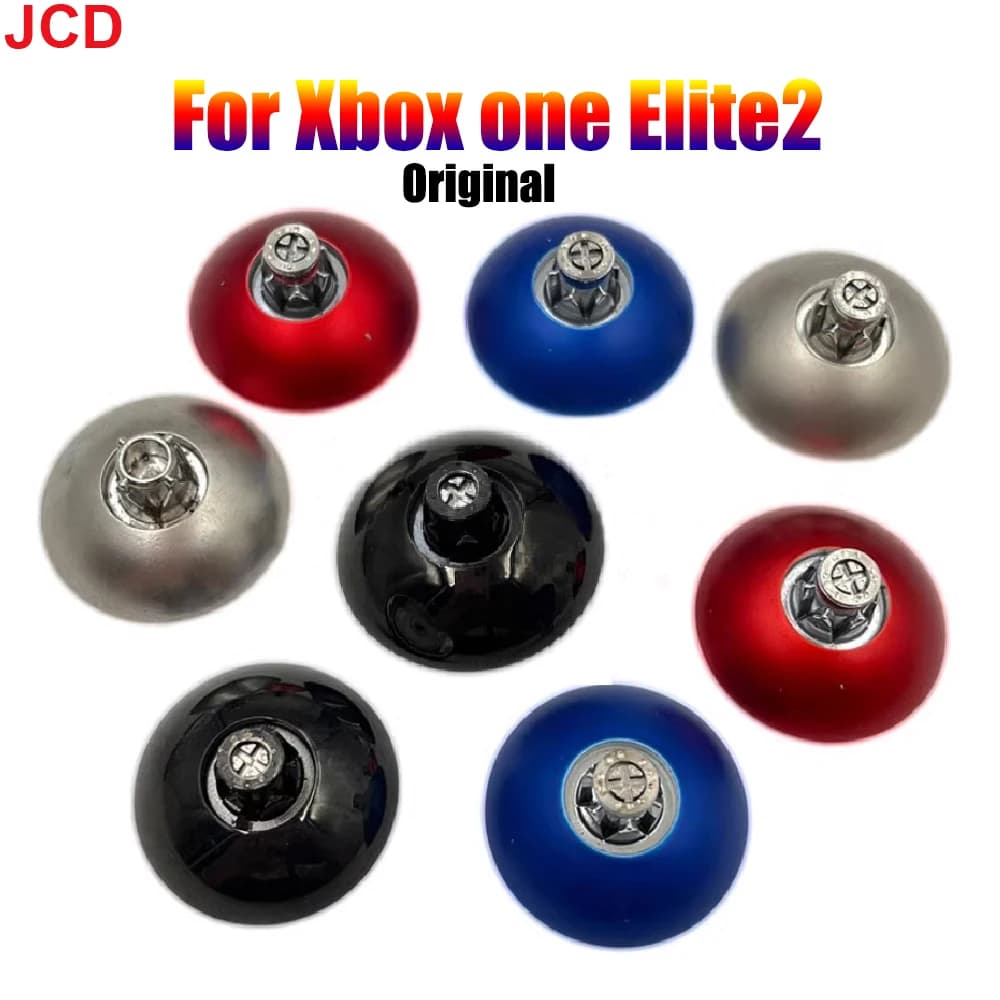 JCD 1 pz Originale Per Xbox One Elite 2 Maniglia del Controller Testa A Fungo Base In Metallo Gioco Thumb Sticks 3D Analogico Stick Pulsante supporto