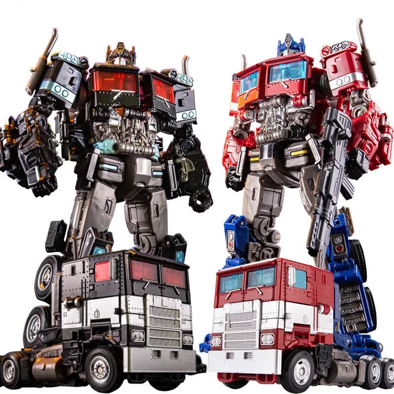 Giocattoli di trasformazione Robot Car Alloy Plastic YS04A Optimu Prim Action Figure Anime Movie Series regalo di compleanno per bambini