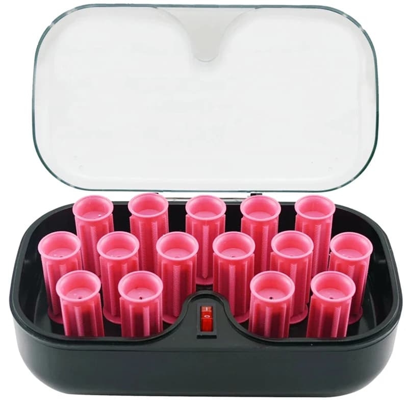 15 Pz/set Electrci Hair Perm Dry Auction Double Purpose Ceramic Hair Bigodino Auto-Grip Durable Curling Roller For Long Hair Courts