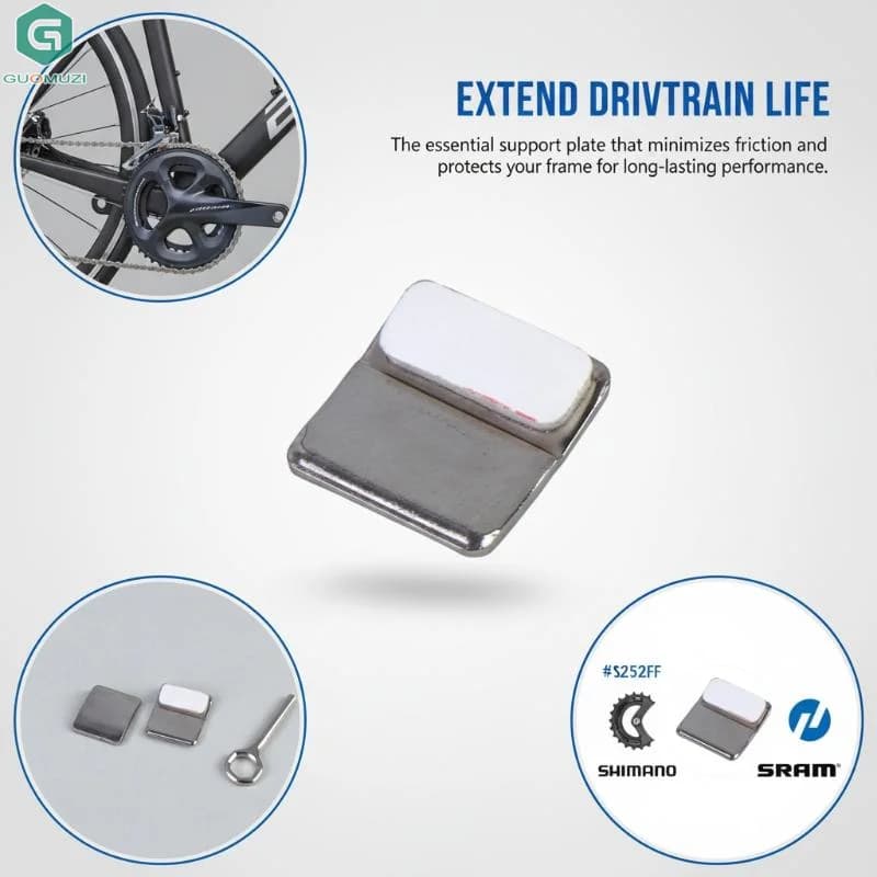 2/4/10 Pezzi Piastra di Supporto per Deragliatore Anteriore Di2 FD-5800/6800/R7000/R8000/R9100/R9150/R9250/R8150/R8050 Y5ZW98010 Y2BA98020