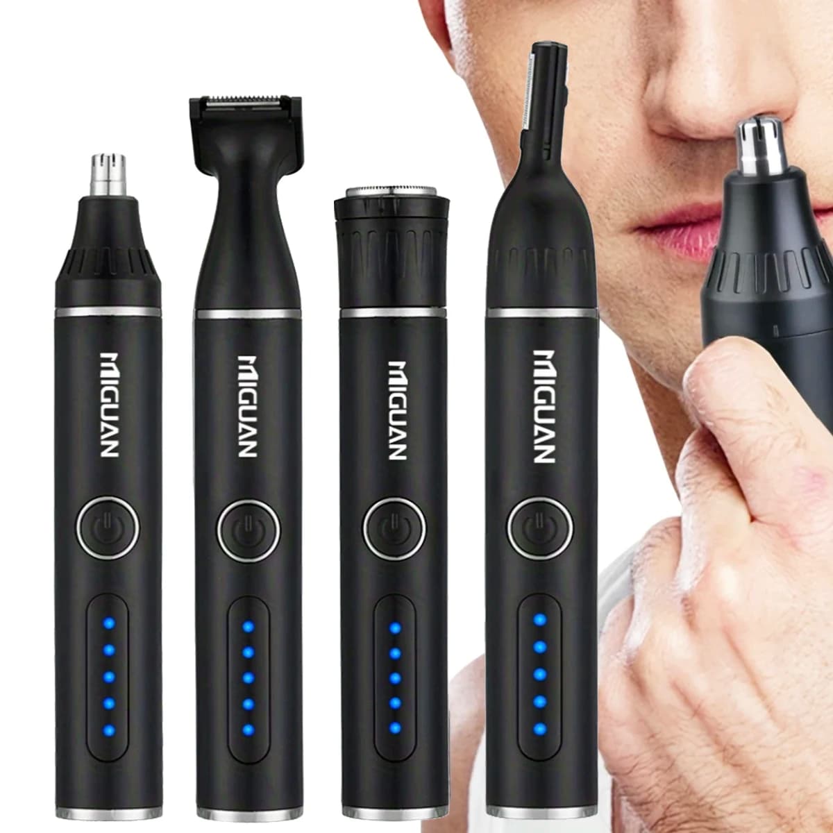 4IN1 multifunctional trimmer for nose, beard, eyebrow, haircut for private area Tools for personal care