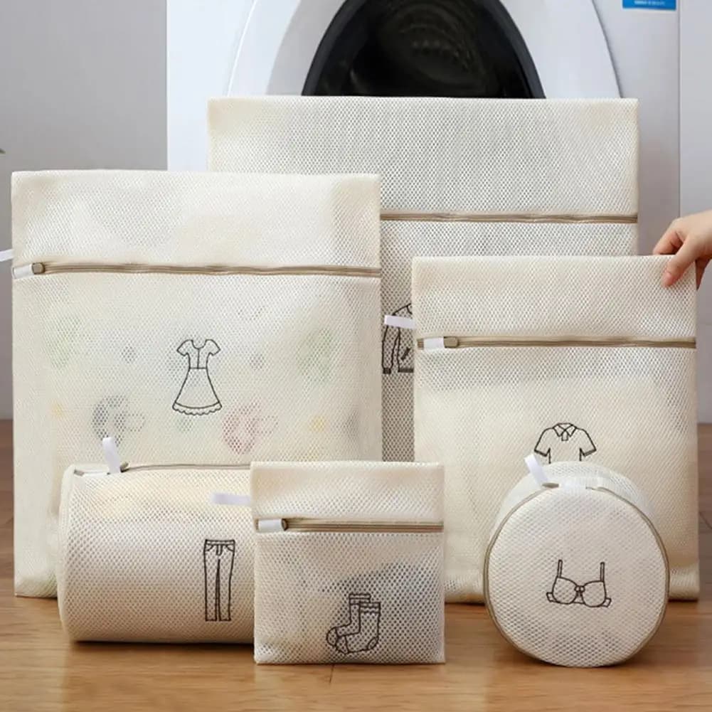 Dress Washing Bag Double Layer Thickened Protect your clothes Knit linen fine Bra care Underwear Laundry net bag for home