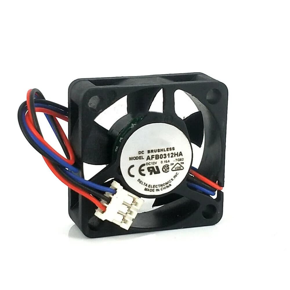 PER Delta AFB0312HA 12V 0.15A Ventola di raffreddamento quadrata per server CPU a 3 pin 30x30x10mm