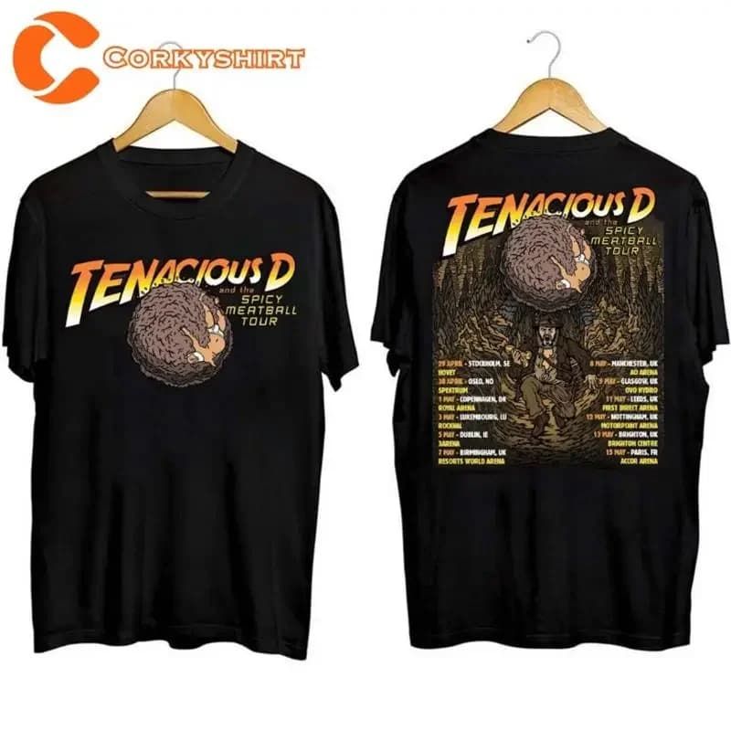 Tenacious D Band Black 2Side All Size S To 5Xl T Shirt
