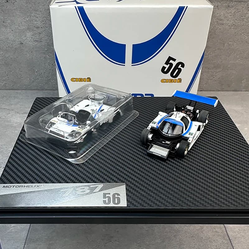 MOTORHELI 1:64 787B Champion Car Model Collectibles and Ornaments