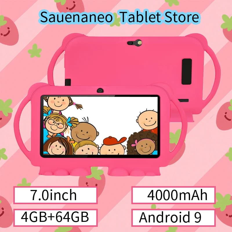New 7.0 Education 4 GB of RAM, 64 ROM GMS, eye protection, parental control support for Google Android 9