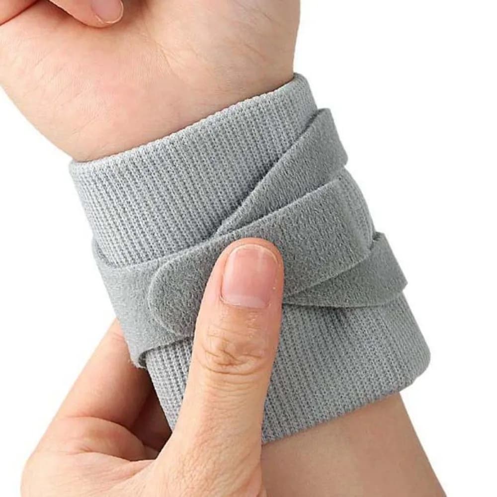 Supporto per Polso per Tenosinovite, Fascia Protettiva per Polso con Cuscinetto, Tutore a Pressione Elastico, Protezione per Artrite