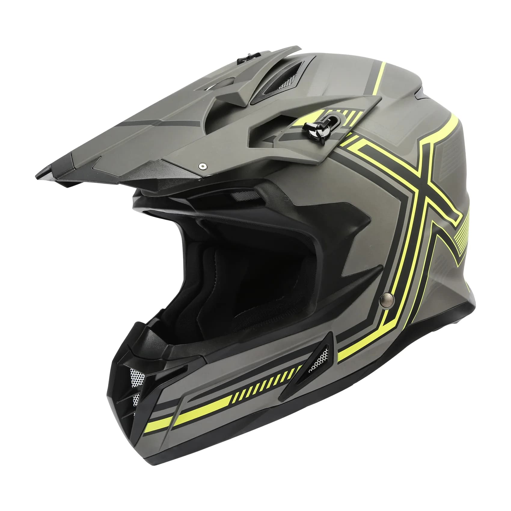 Casco DOT unisex adulto moto motocross fuoristrada ATV Dirt Bike Snowmobike