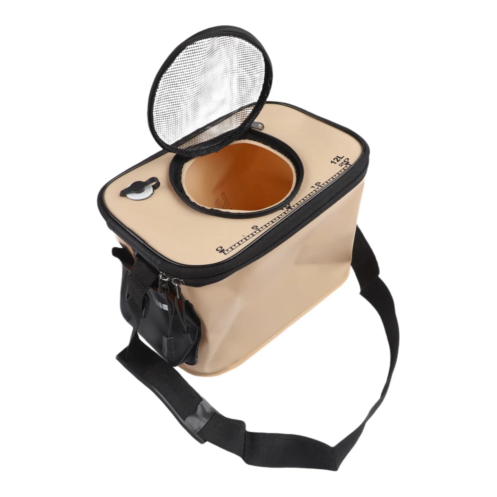 Multifunctional bucket EVA Folding fish bucket Fishing bait Tank bucket Fishing box Outdoor fishing equipment from camping