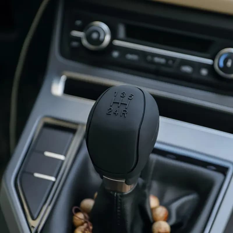 Car Manual Gear Round Silicone Gear Head Cover Gear For Lever Covers Seat Ibiza 6l Corolla Hatchback Shifter manopola