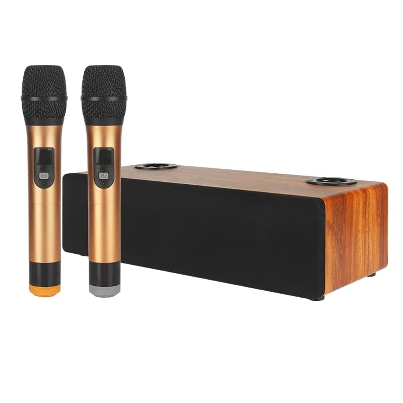TV-3.2 Wireless Microphone Karaoke Bluetooth Speaker For Home Theatre System TV Home Chorus Mobile Karaoke Machines