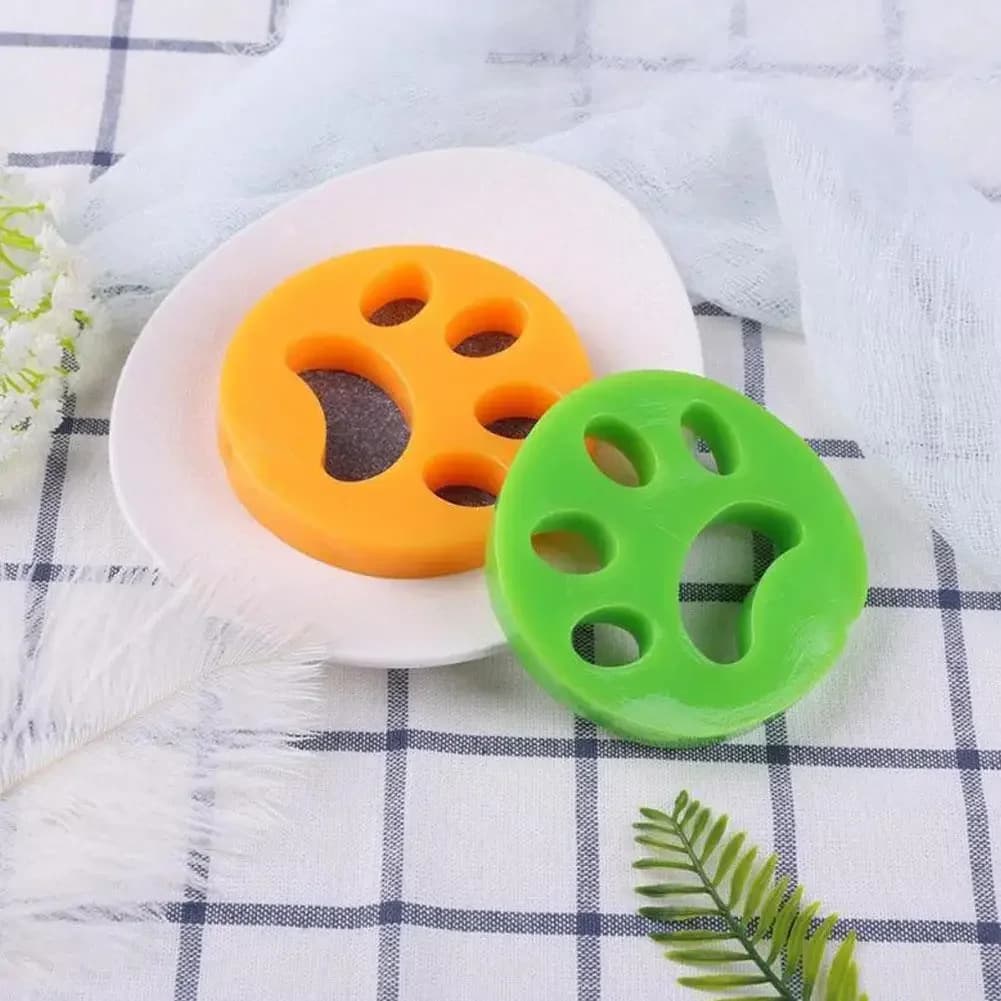 2 pz Zampa di Gatto Rimozione Dei Capelli Per Lavatrice Lint Catcher Depilazione Filtro Sfere Riutilizzabili Pulizia Lavanderia Accessori