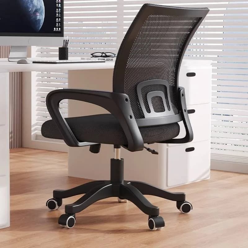 #Luxury Armrest Office Chair Wheels Elegant Bedroom Executive Design Gaming Chairs Living Room Chaise De Bureau Home Furniture
