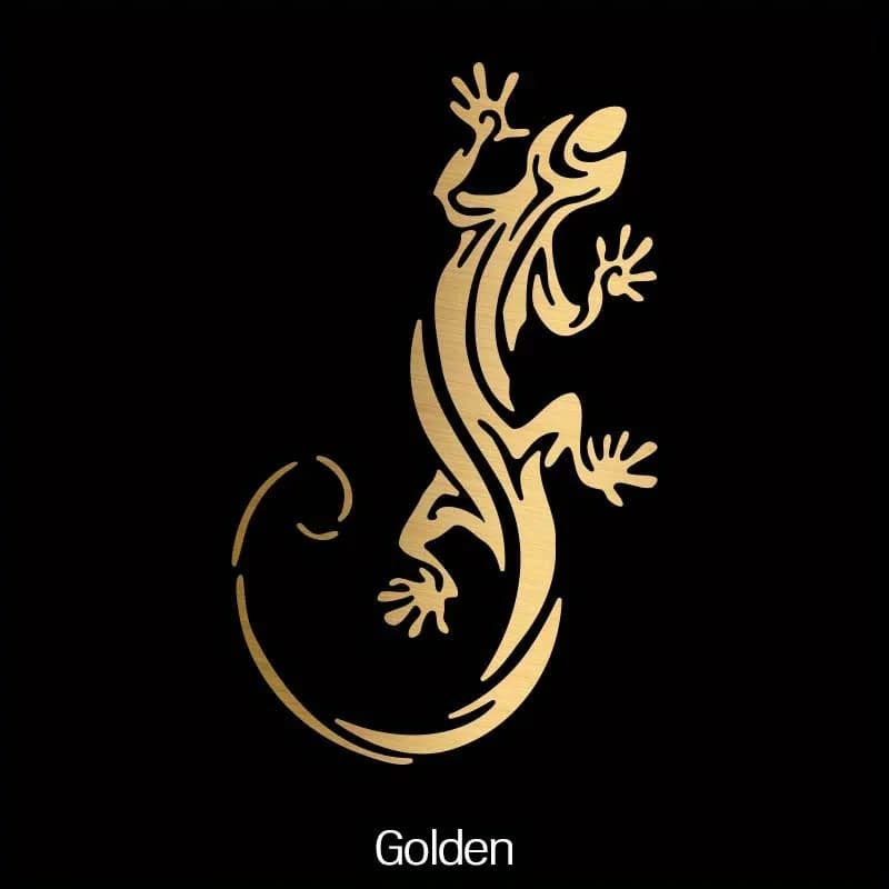 Classic Reflective Car Stickers Creative Gecko Car Body For Trucks SUV Car Window Bumper Laptop Decals