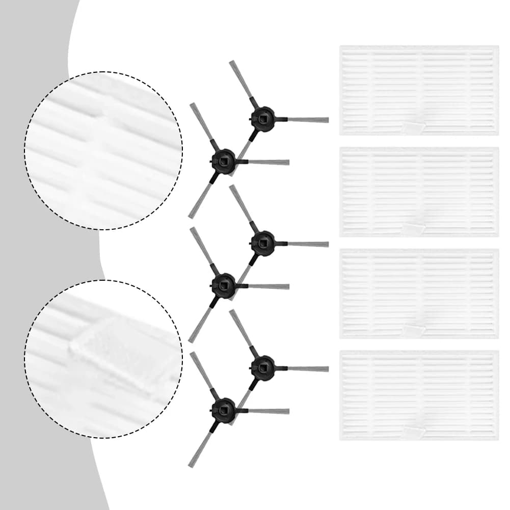 Accessories HEPA Filter Brush For Prosceni Q20 Plus Robot Vacuum And Mop Cleaning Tools Home Appliance Parts