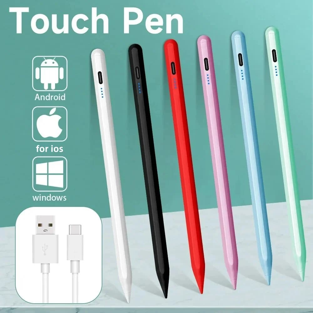 Penna stilo universale per Android IOS Touch Screen Penna capacitiva per iPad Tablet Matita Penna da disegno Huawei Xiaomi Phone Touchpen