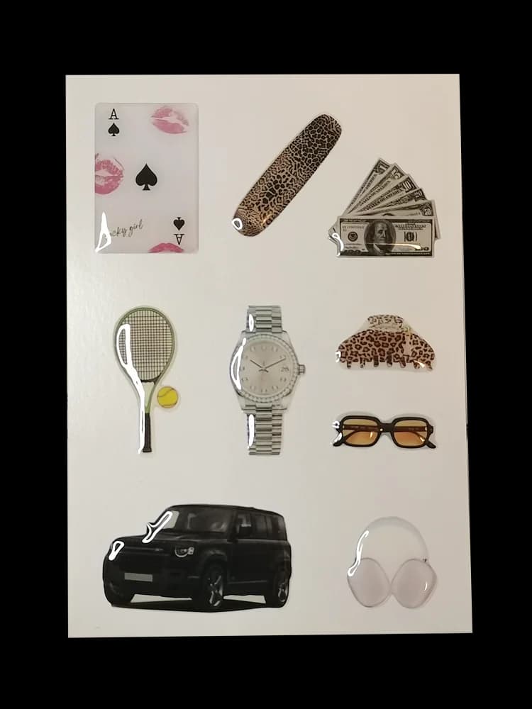 Dolce decorativo per la custodia del telefono Decorazione fai da te con etichetta Expoy 3D