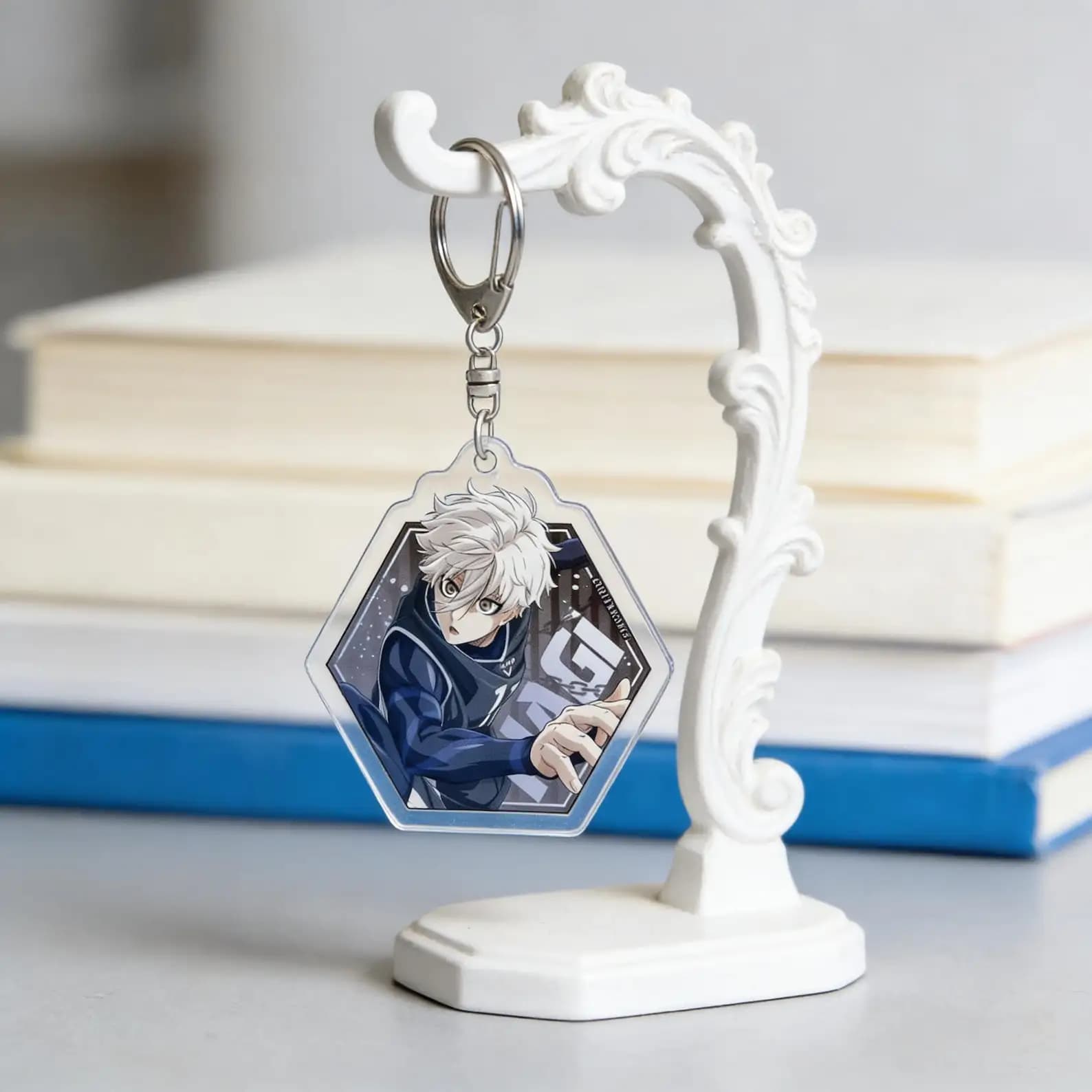 Blue Lock Acrylic Keychain - 6cm Anime Character Bag Charm Pendant Anime Cartoon DIY Collection Toys Gift for Friend