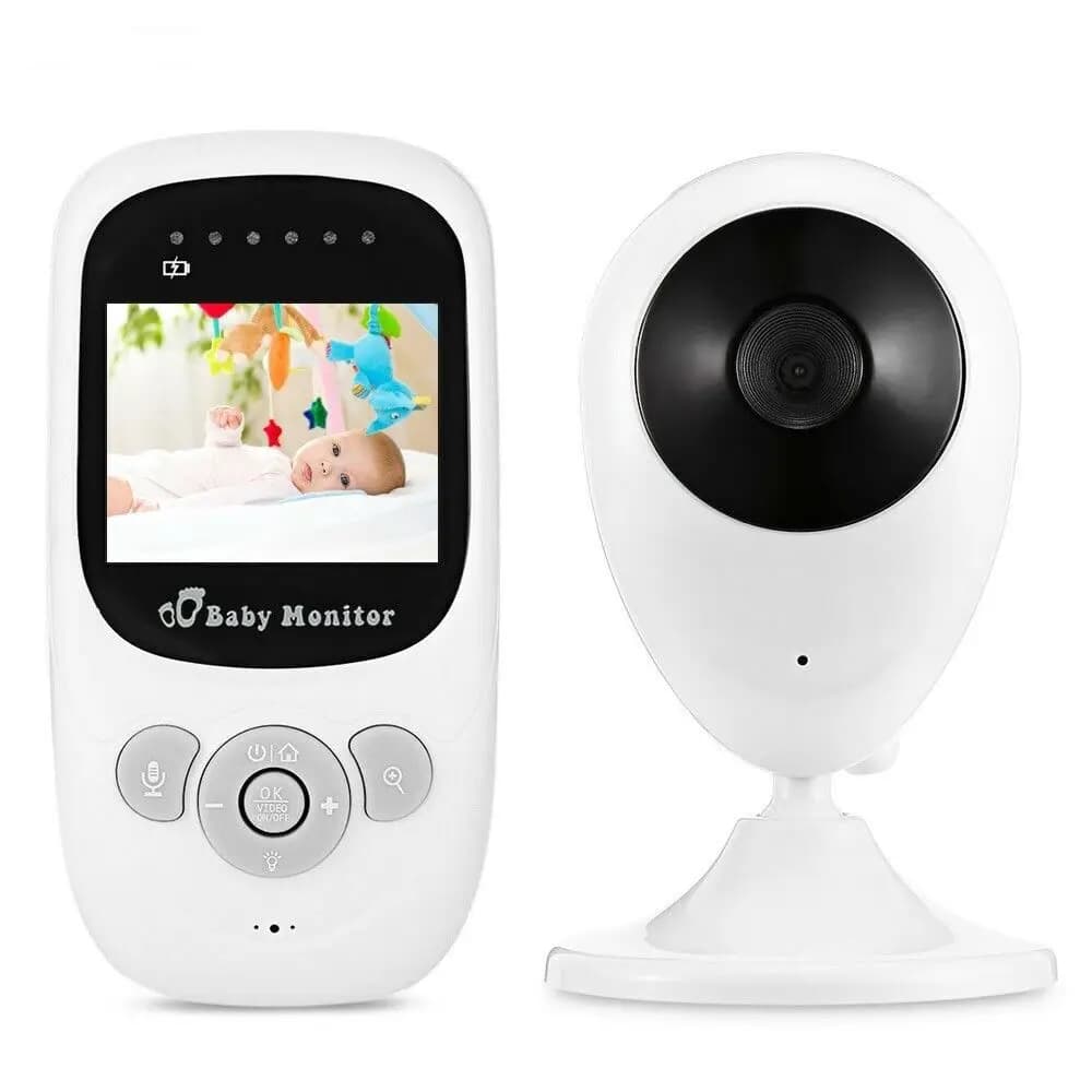 Monitor TFT da 2,4 polliciVideo Baby Monitor Ninna nanna Nanny Cam Citofono wireless Telecamera VOX Display della temperatura Visione notturna Babysitter
