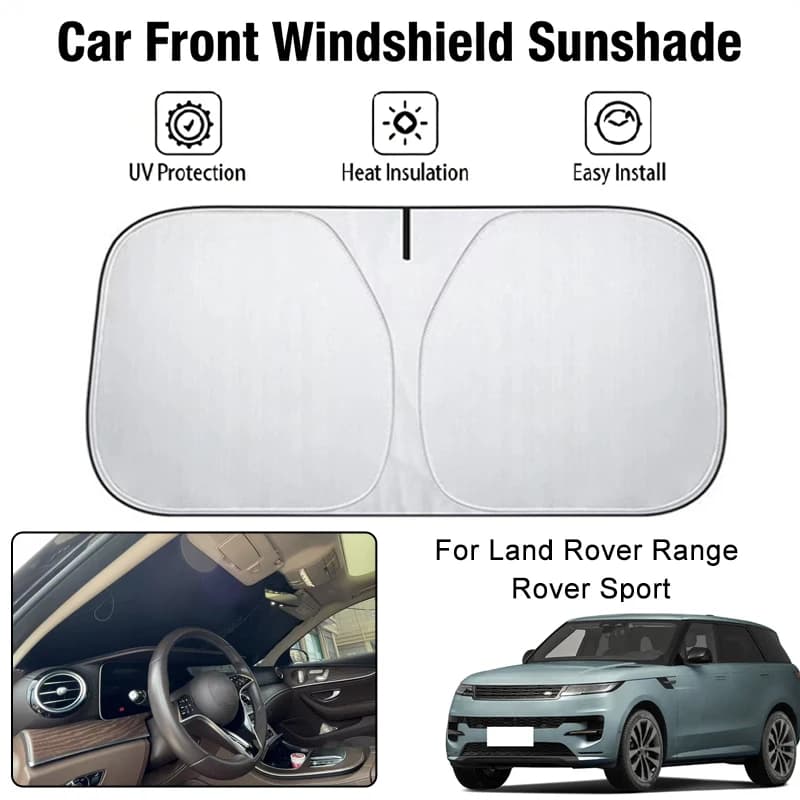 Parasole per parabrezza anteriore per Land Rover Range Rover Sport, protezione UV, isolamento termico, protezione solare per interni auto