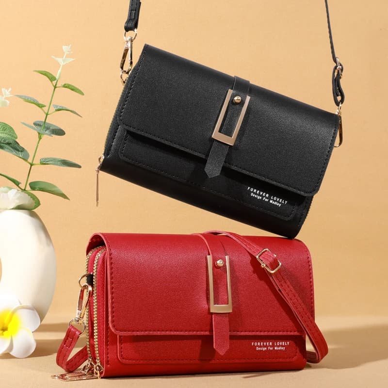Roulens piccola borsa a tracolla da donna, borse per cellulare, porta carte, portafoglio, borsa e borsette