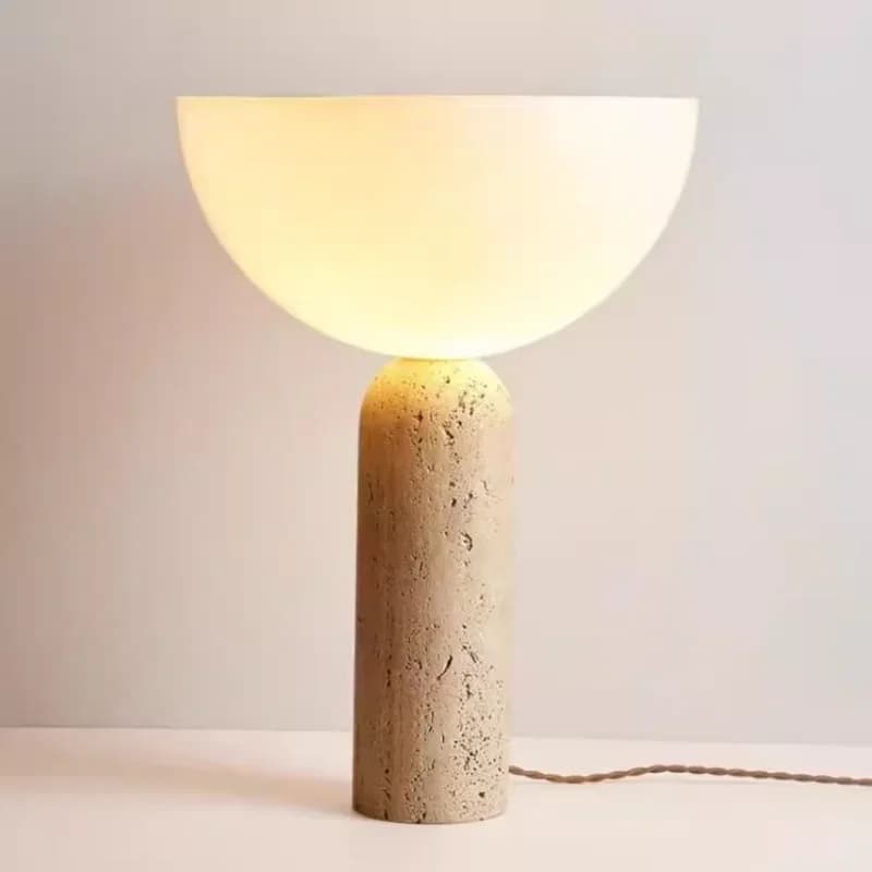 Decorative Table Lamps with Modern Design Modern Touch Lamp with Fungus Marble Reading Lamp for Office Desk Lamp for Bedroom