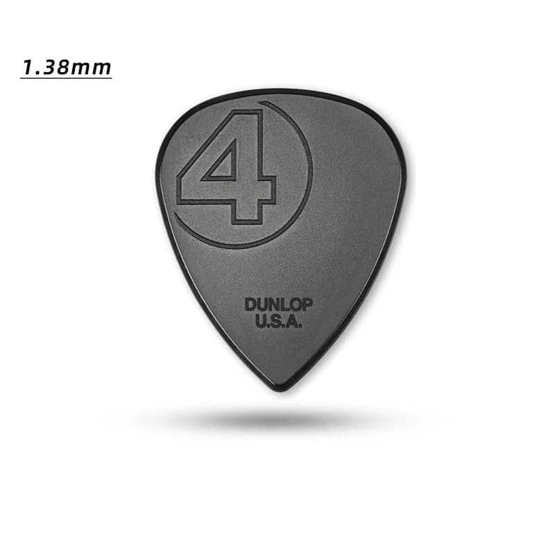 Plettro Dunlop. 447RJR JIM ROOT Signature Payment - Chitarra acustica/elettrica/Jazz in nylon con 3 plettri. Spessore: 1,38 mm.