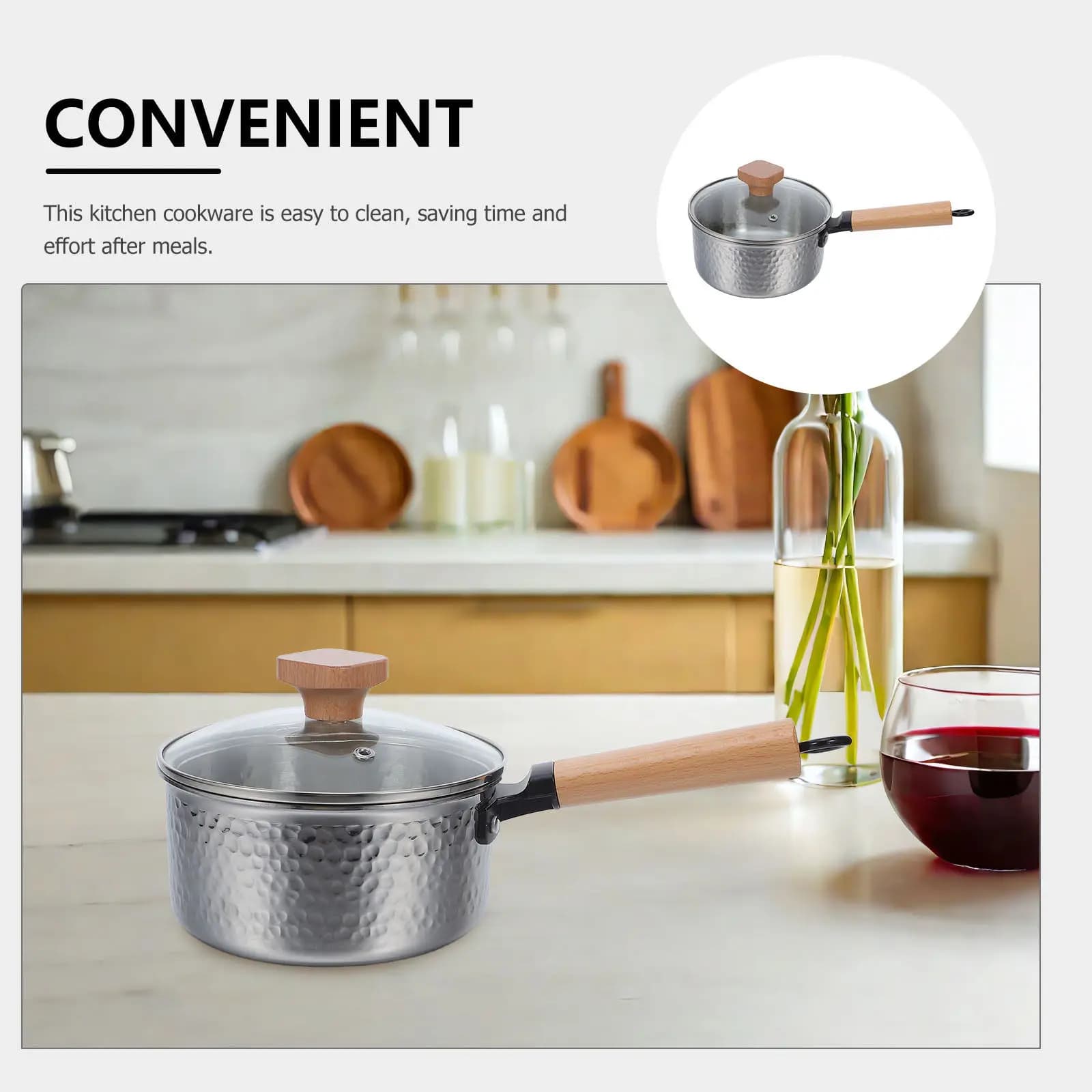 Multifunctional Cooking & Pastry Pot, Stairs, Chocolate Squeezer, Bubble Pen, Portable Vapour, Heater Pots