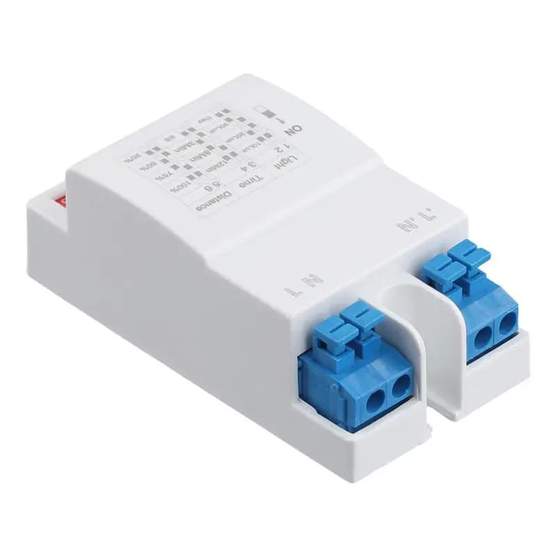 HHTL 5.8Ghz Sensore Radar A Microonde Interruttore Controller 5-8M Induzione Del Corpo Umano On/Off AC220-240V Interruttore Sensore di Luce A LED